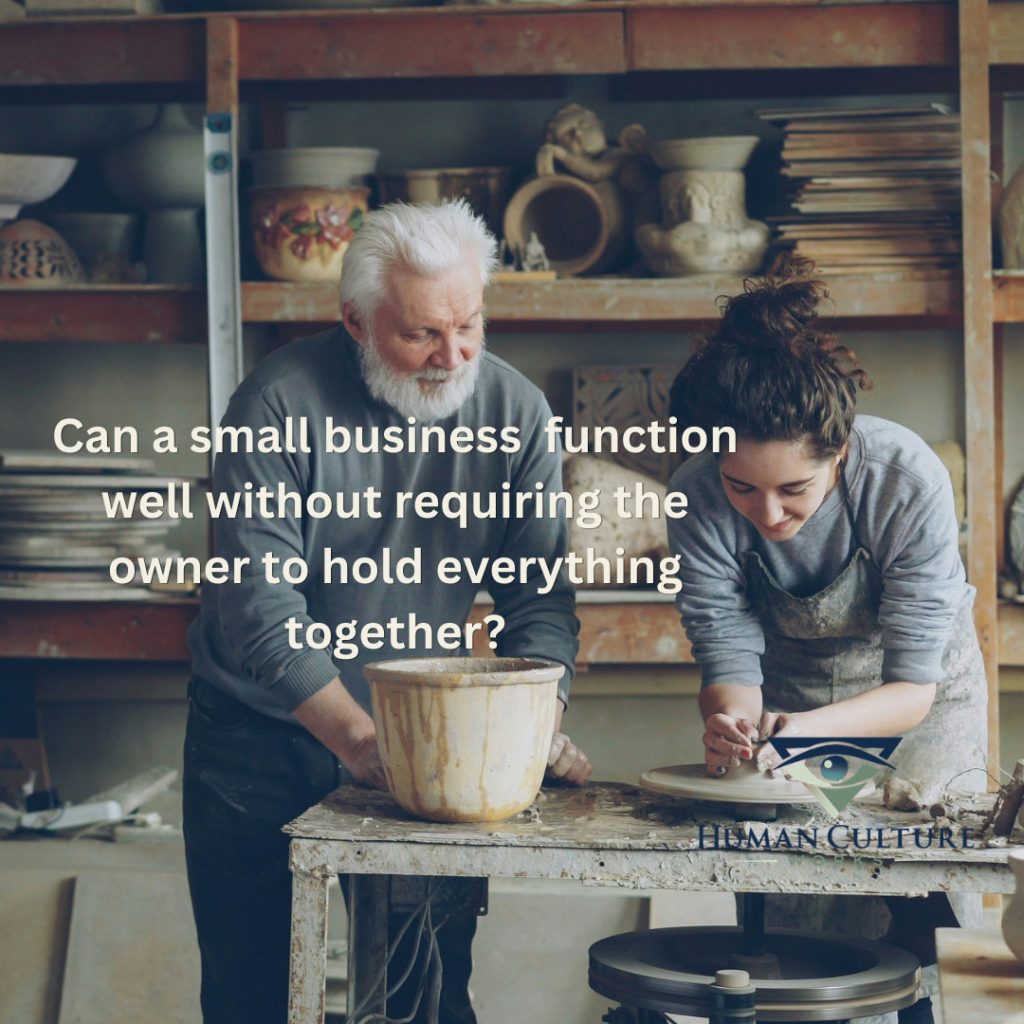 Small business functioning